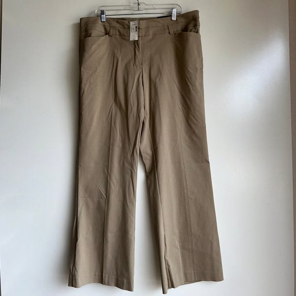 Lane Bryant Pants & Jumpsuits Nwt Lane Bryant Khaki Tan Lafayette